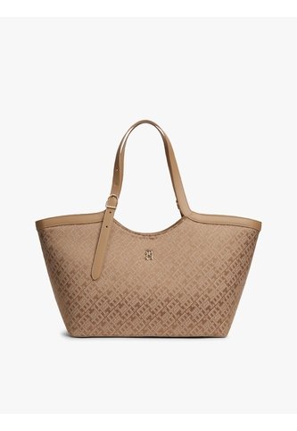 Bolso Beige Tote IM LATAM Jacquard Tommy Hilfiger Tommy Hilfiger