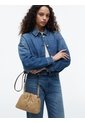 Bolso Beige Mensajero Acolchado Con Cadena Y Monograma Tommy Hilfiger de Tommy Hilfiger