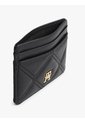 Tarjetero Negro TH Feminine Con Insignia Tommy Hilfiger de Tommy Hilfiger