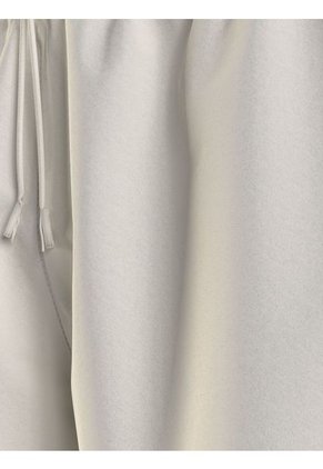 Pantaloneta De Baño Blanca Con Cordón Ajustable Para Hombre