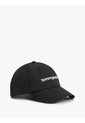 Gorra Negra Con Logo Script Bordado Tommy Hilfiger de Tommy Hilfiger