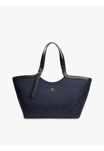 Bolso Azul Tote IM LATAM Jacquard Tommy Hilfiger Tommy Hilfiger
