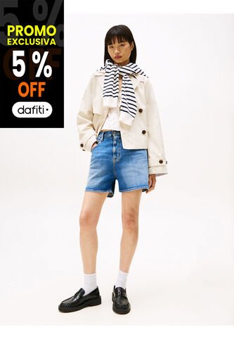 Chaqueta Corta TOMMY JEANS Beige Tommy Hilfiger