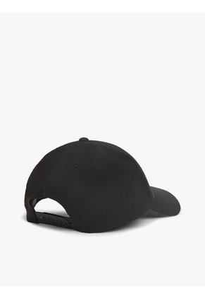 Gorra Negra Con Logo Script Bordado Tommy Hilfiger