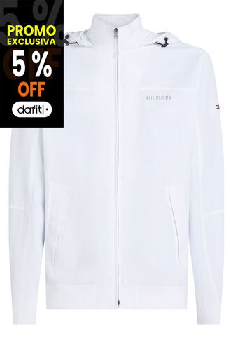 Chaqueta Blanca Regatta Con Logo Tommy Hilfiger Tommy Hilfiger