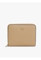 Billetera Beige Tommy Icons Con Solapa Y Cremallera Tommy Hilfiger de Tommy Hilfiger