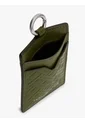 Tarjetero Verde Modern De Cuero Con Motivo De Logos Tommy Hilfiger de Tommy Hilfiger