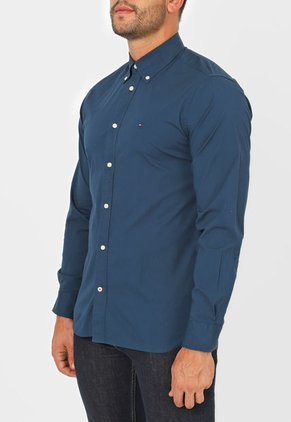 Camisa Azul Tommy Hilfiger
