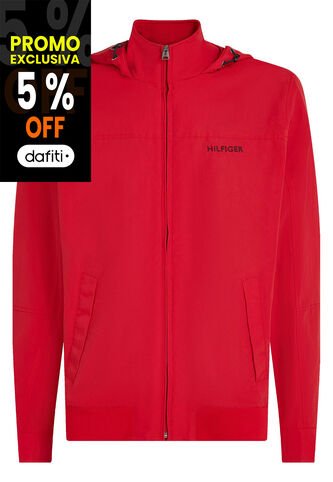Chaqueta Roja Regatta Con Logo Tommy Hilfiger Tommy Hilfiger