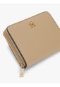 Billetera Beige Tommy Icons Con Solapa Y Cremallera Tommy Hilfiger de Tommy Hilfiger
