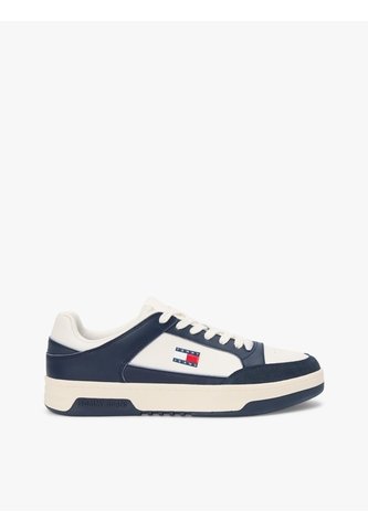 Tenis Azul Oscuro Cupsole De Cuero Tommy Hilfiger Tommy Hilfiger