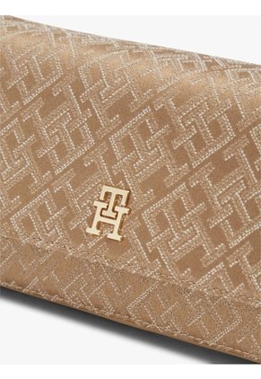 Bolso Beige Cruzado IM Latam Jacquard Tommy Hilfiger