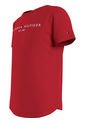 Camiseta Niña Manga Corta Rojo Esencial Tommy Hilfiger de Tommy Hilfiger