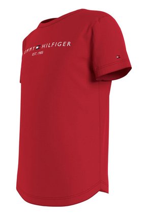 Camiseta Niña Manga Corta Rojo Esencial Tommy Hilfiger