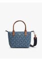 Bolso Azul Tote En Tejido Denim Con Logo Tommy Hilfiger de Tommy Hilfiger