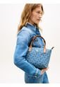 Bolso Azul Tote En Tejido Denim Con Logo Tommy Hilfiger de Tommy Hilfiger