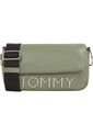 Bolso Verde Bandolera Con Solapa Y Logo Metálico Tommy Hilfiger de Tommy Hilfiger