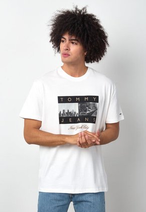 Camiseta TOMMY HILFIGER Marfil