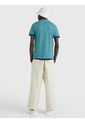 Camiseta Con Logo De Corte Slim Hombre Verde Tommy Hilfiger de Tommy Hilfiger