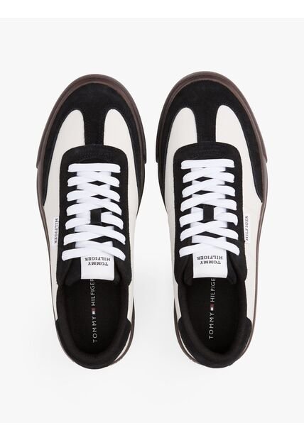 Tenis Blanco Con Suela Cupsole A Contraste Tommy Hilfiger