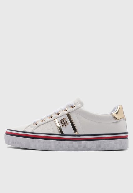 Tenis Blanco-Dorado TOMMY HILFIGER