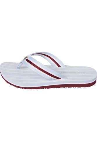 Sandalias Celeste De Tejido Trenzado Con Monograma TH Tommy Hilfiger Tommy Hilfiger