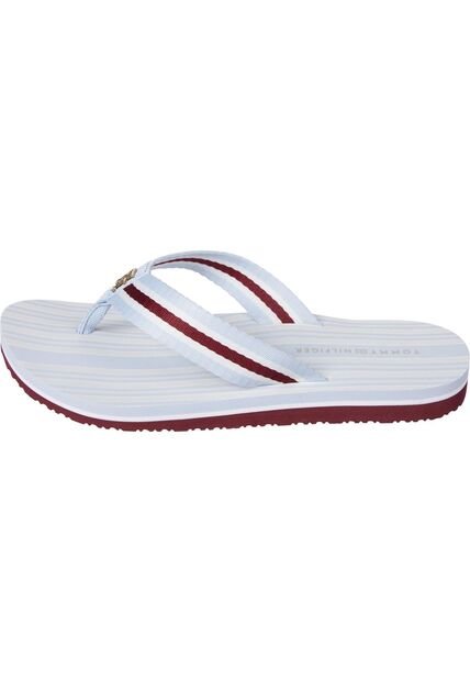 Sandalias Celeste De Tejido Trenzado Con Monograma TH Tommy Hilfiger