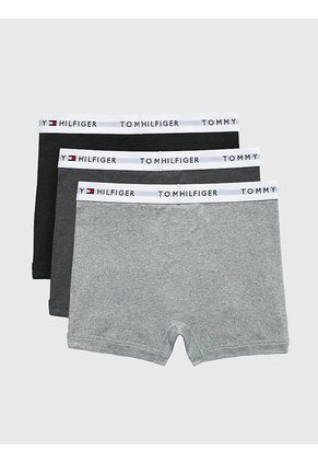 Pack Gris De 3 Bóxer Con Detalles Distintivos De Tommy Hilfiger Tommy Hilfiger