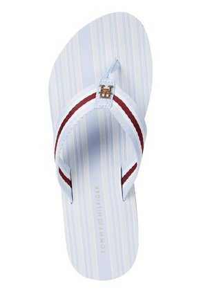 Sandalias Celeste De Tejido Trenzado Con Monograma TH Tommy Hilfiger