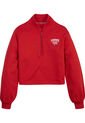 Saco Universitaria Con Media Cierre Niña Rojo Tommy Hilfiger de Tommy Hilfiger