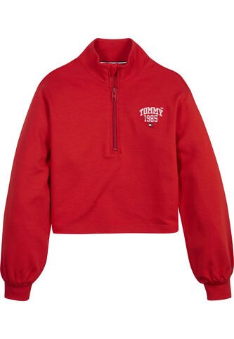 Saco Universitaria Con Media Cierre Niña Rojo Tommy Hilfiger Tommy Hilfiger