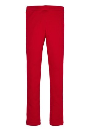 Leggings Largos De Estilo Universitario Niña Rojo Tommy Hilfiger
