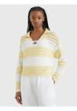 Saco De Croché De Rayas Para Mujer Tommy Jeans de Tommy Hilfiger