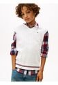 Chaleco Blanco De Punto Trenzado Tommy Hilfiger de Tommy Hilfiger