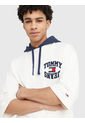 Chaqueta Tommy Jeans Para Hombre Blanco Tommy Jeans de Tommy Hilfiger