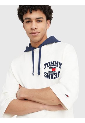Chaqueta Tommy Jeans Para Hombre Blanco Tommy Jeans