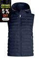 Chaleco Azul Acolchado Global Stripe Tommy Hilfiger de Tommy Hilfiger