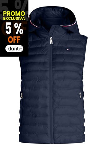 Chaleco Azul Acolchado Global Stripe Tommy Hilfiger Tommy Hilfiger