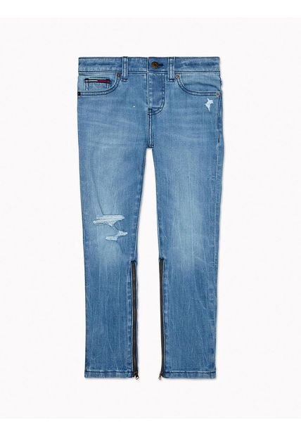 Jeans Ajustados Niño Azul Tommy Hilfiger