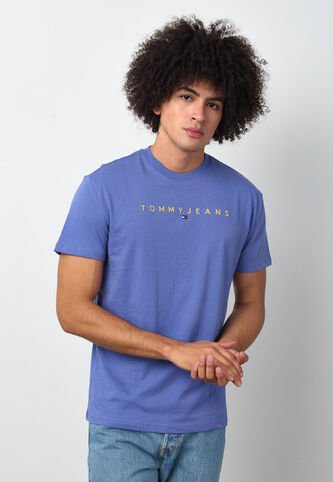 Camiseta TOMMY HILFIGER Azul Lavanda Tommy Hilfiger