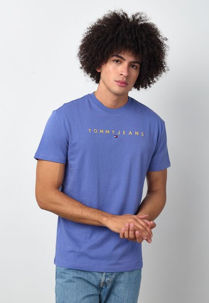 Camiseta TOMMY HILFIGER Azul Lavanda