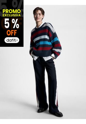 Saco Con Estampado De Rayas Tommy Hilfiger Tommy Hilfiger