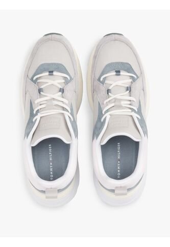 Tenis Gris Modern De Running Con Texturas Tommy Hilfiger Tommy Hilfiger