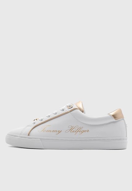 Tenis Blanco-Dorado TOMMY HILFIGER