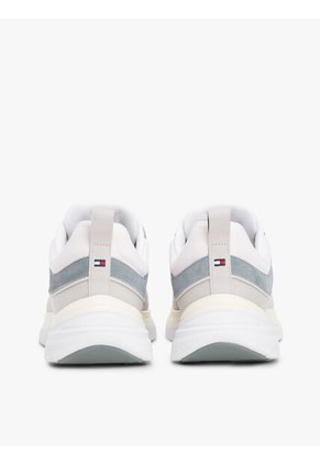 Tenis Gris Modern De Running Con Texturas Tommy Hilfiger