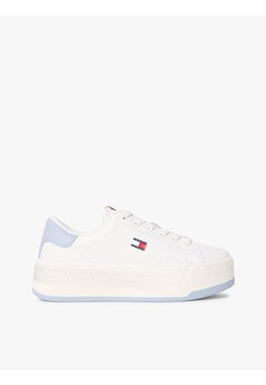 Tenis De Suela Cupsole Con Cuero Tommy Hilfiger