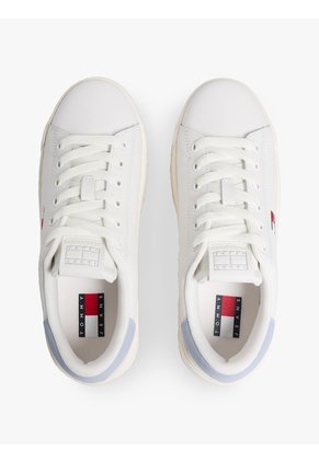 Tenis De Suela Cupsole Con Cuero Tommy Hilfiger