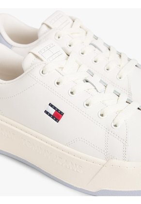 Tenis De Suela Cupsole Con Cuero Tommy Hilfiger