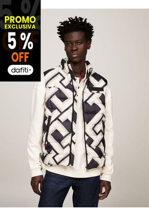 Chaleco Acolchado Th Warm Con Logo New York Tommy Hilfiger