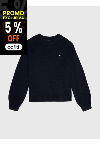 Saco Essential De Corte Amplio Para Niña Tommy Hilfiger Tommy Hilfiger